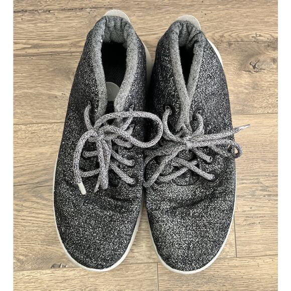Allbirds WRU Wool Runner Up Mizzles High Top Shoes Men's Size 10 US Dark Gray - Picture 7 of 13